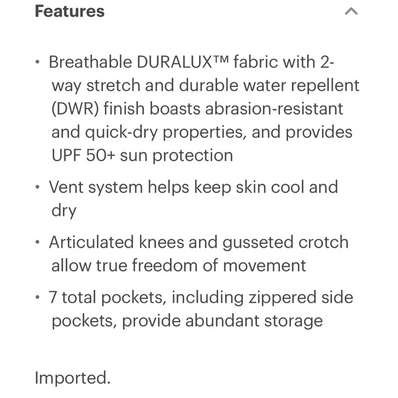 KUHL hiking pants for a petite woman (fits like XXSP/00P). Boys size M - Picture 3 of 14